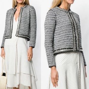 Tory Burch - tweed cardigans